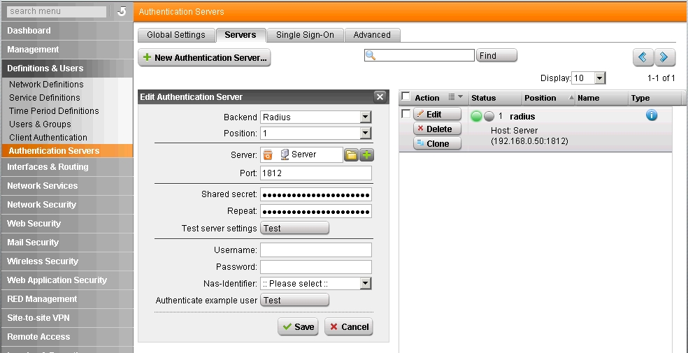 Configure ASTARO Secure Gateway (ASG)